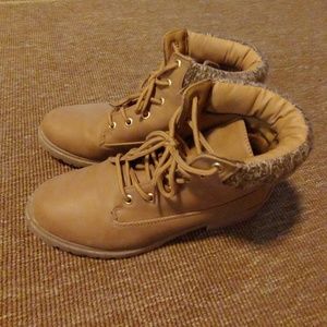 Brown boots
